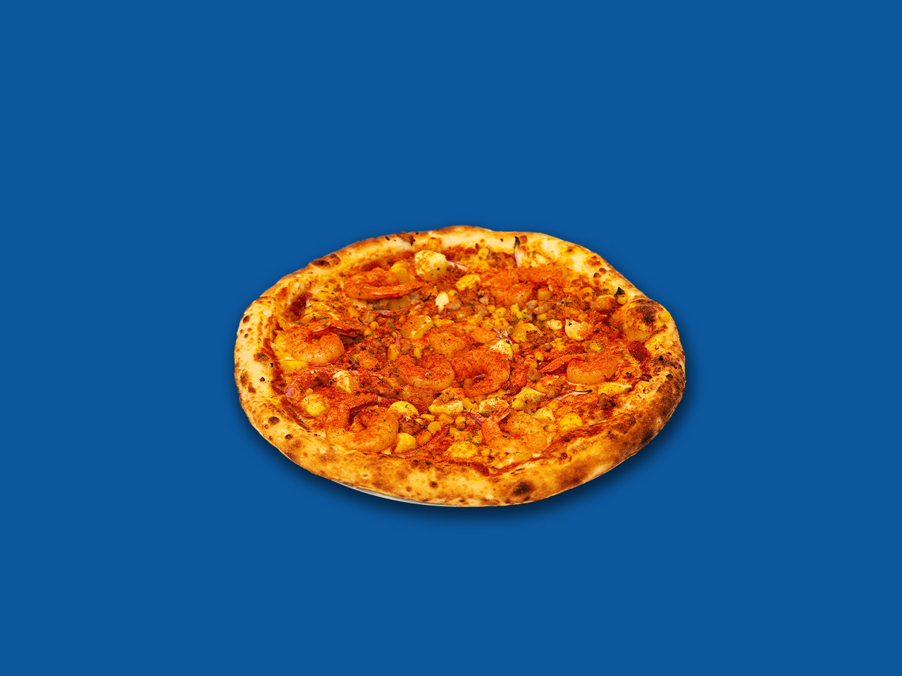 핫새우밤 피자 - 매콤한 새우와 달콤한 밤의 조화